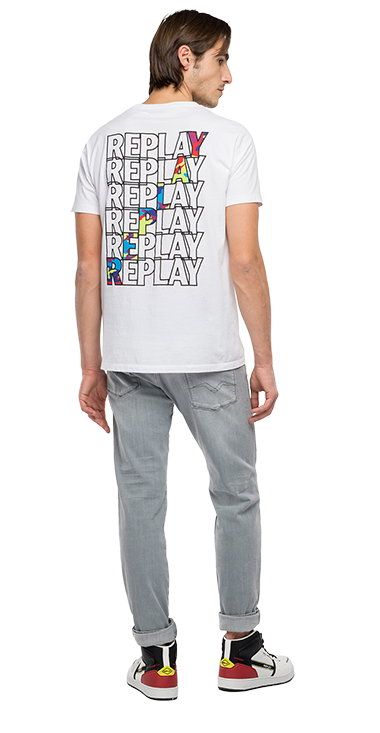 ベーシックジャージー ロゴプリントTシャツ 詳細画像